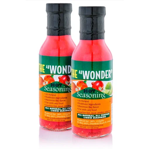 2 Hot Seasoning 5oz bottles